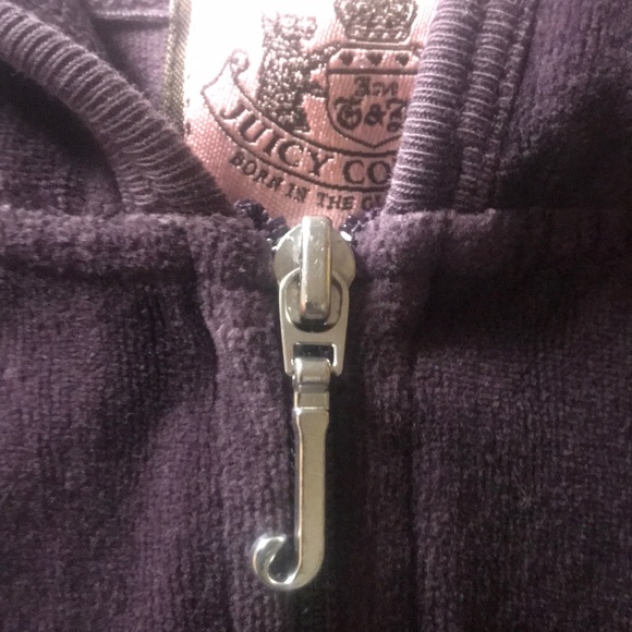 Purple zip up hoodie - Picture 3 of 3